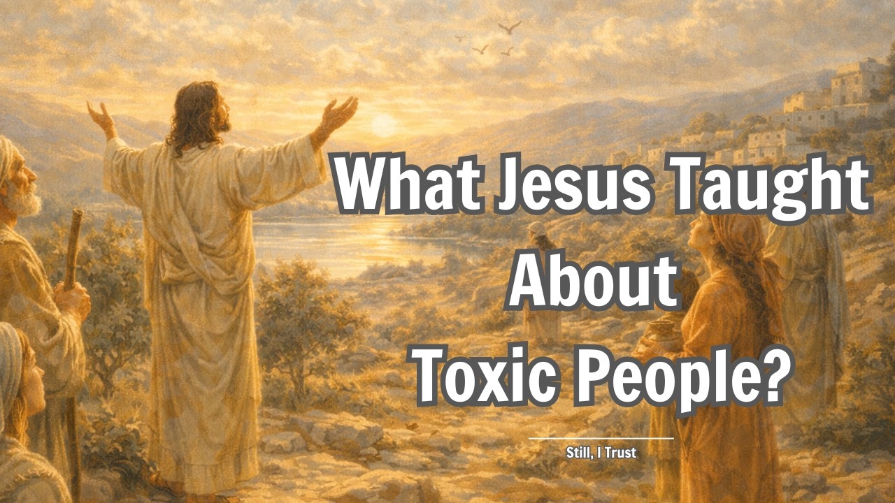 What Jesus Taught About Toxic People
