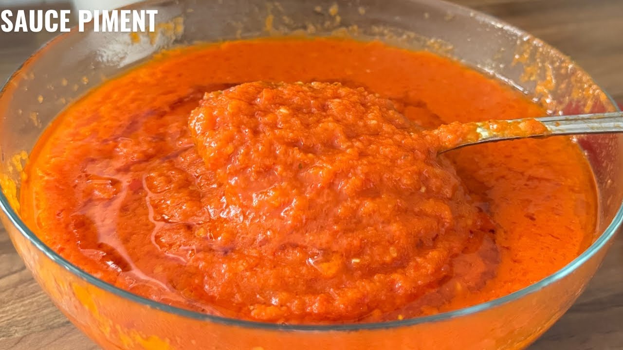 Cette Sauce Piment Va Changer Tes Plats ! Recette Rapide et Savoureuse