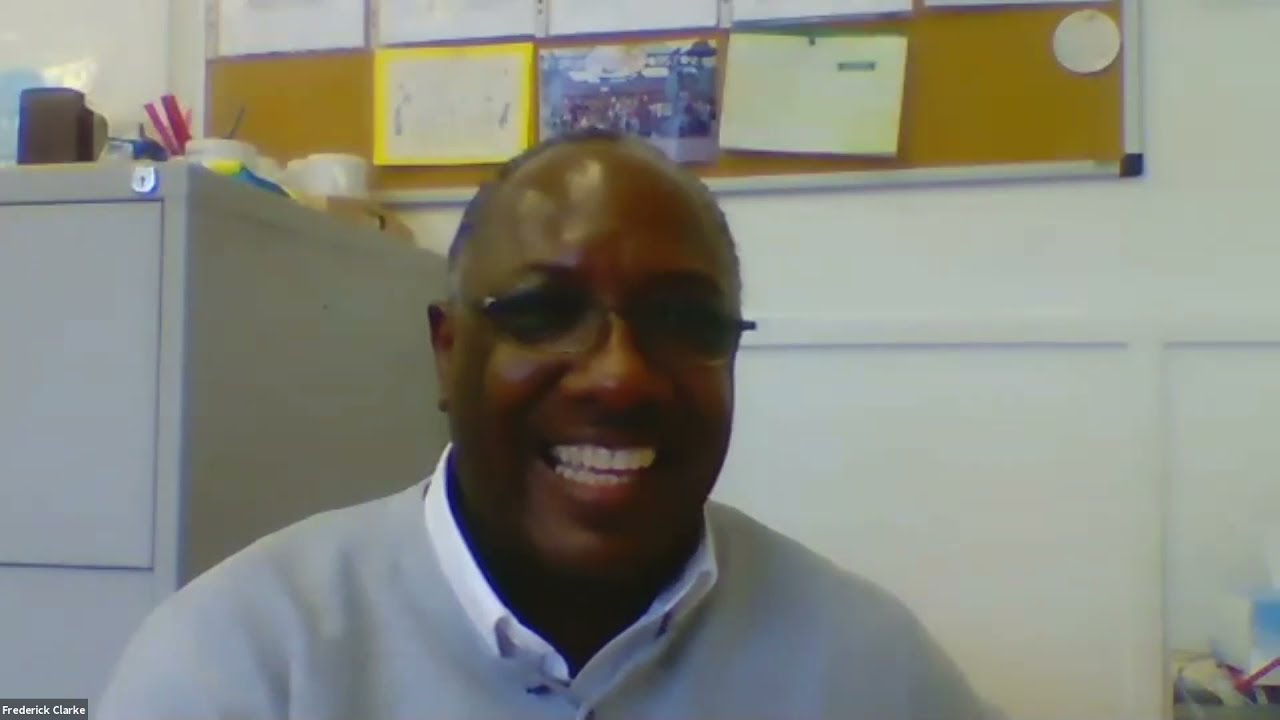 Frederick Clarke speaking at the UPF UK's United Nations International Day of Families 2021