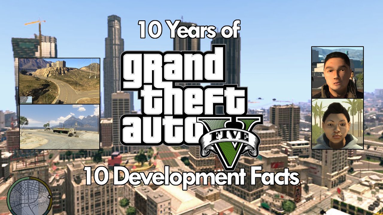 10 лет GTA V, 10 фактов о разработке
