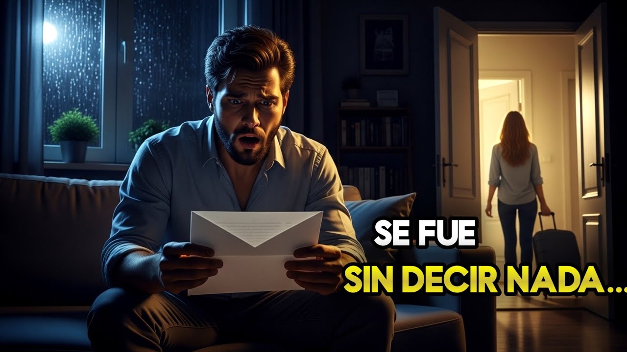 Se Fue Sin Decir Nada… Pero la Carta Que Dejó Cambió Su Vida Para Siempre