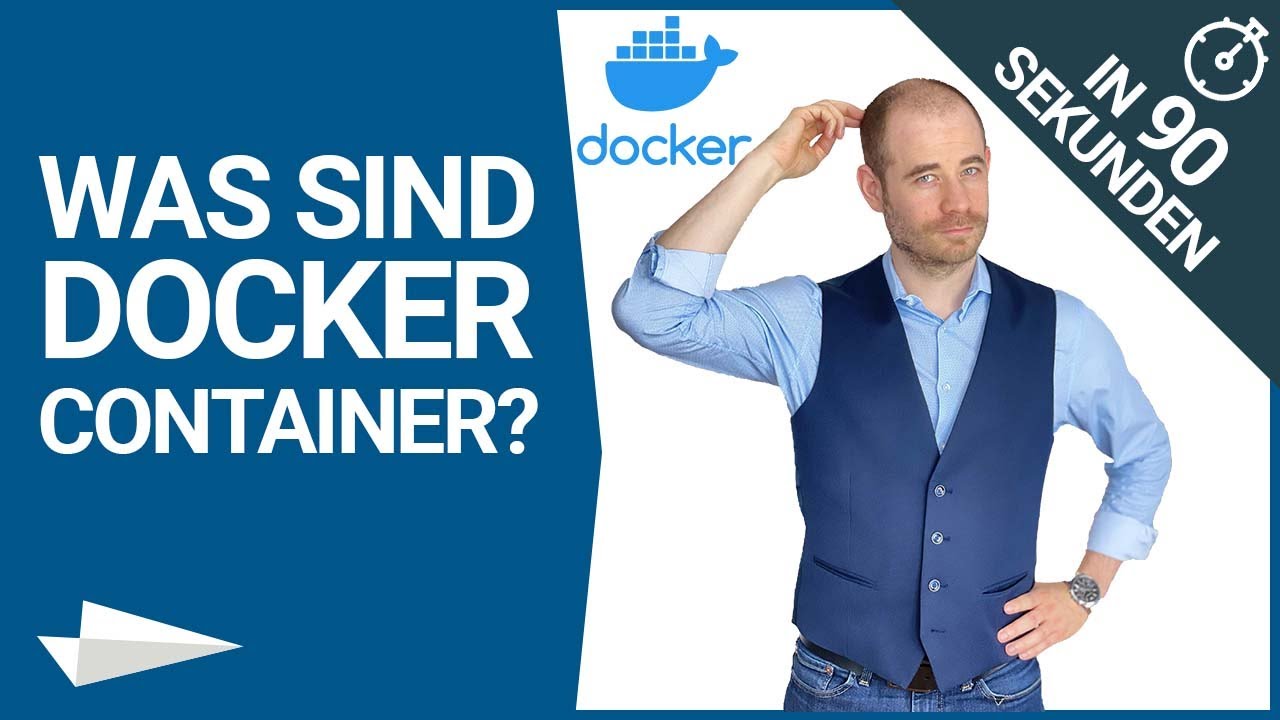 Was sind Docker Container - in 90 Sekunden / Containervirtualisierung, Docker Hub