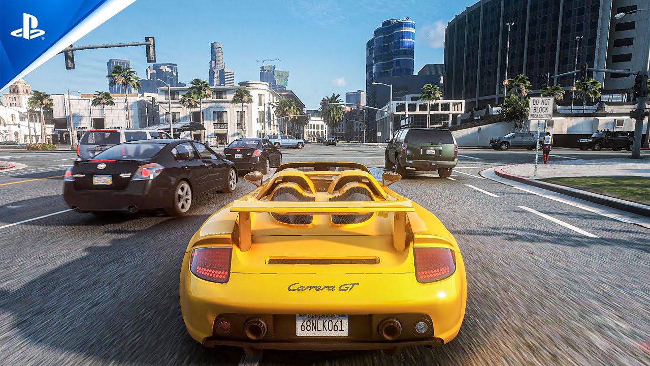 GTA 5 - Real Life LA Traffic! 2022 Photorealistic Graphics Mod Gameplay [RTX 3090 4K]