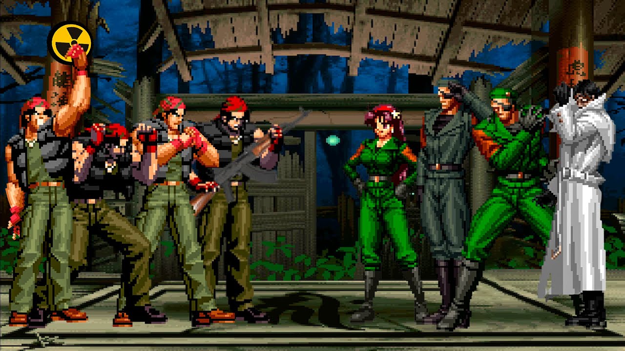 [KOF Mugen] Ralf Jones Team vs Heidern Team