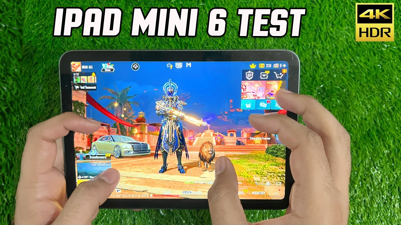 iPad Mini 6 PUBG Test| Smooth + 60FPS HOTDROP Gameplay