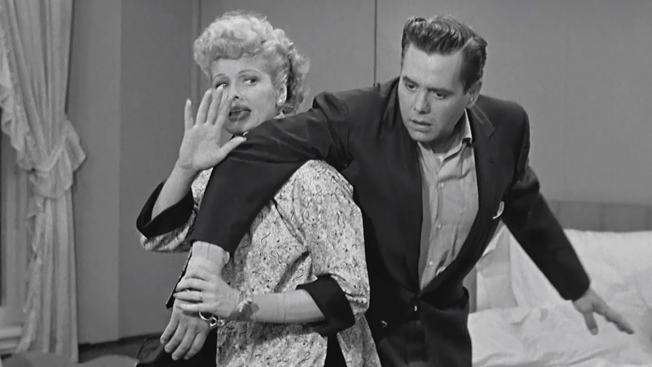 Lucy and Ricky Try to Sleep while in Handcuffs!