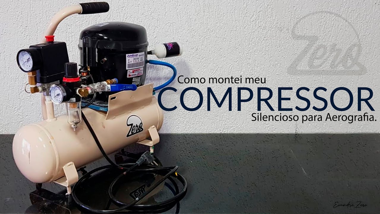 Como montei meu Compressor de Ar Silencioso com 