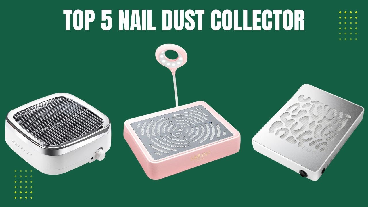 What Every Nail Artist Should Know About Dust Collectors NOW - TOP 5 Nail Dust Collector