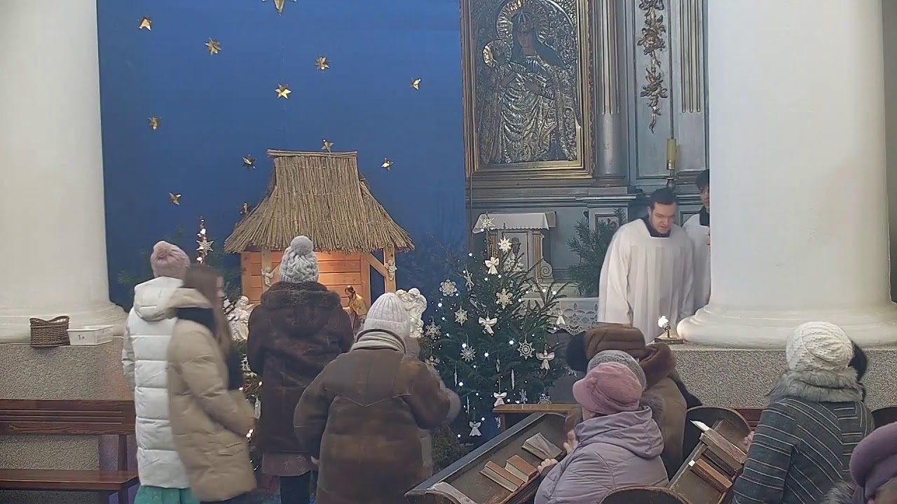 2.02.2026  Poniedziałek  Msza św. o 10.00 w Sanktuarium  Jezusa Frasobliwego w Rosi