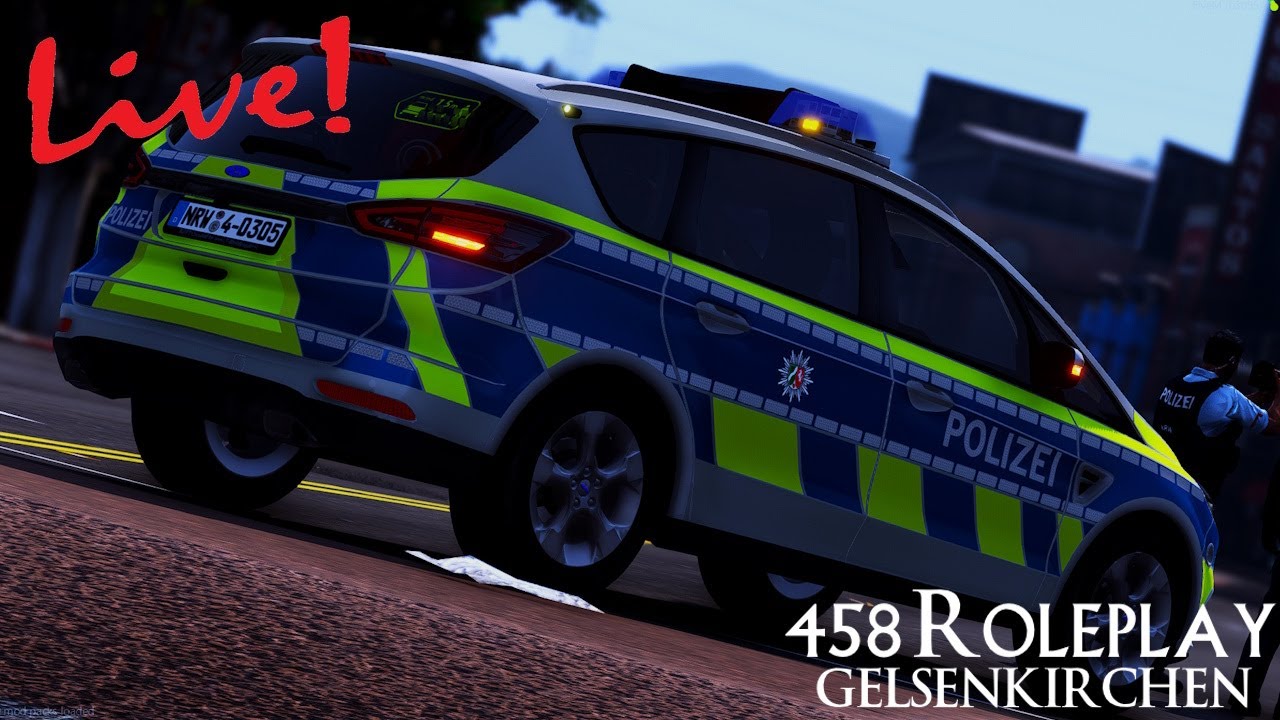 🔴LIVE🔴 Talahon schlägt Passanten nieder | Polizei | FiveM | 458 Roleplay (Gelsenkirchen)
