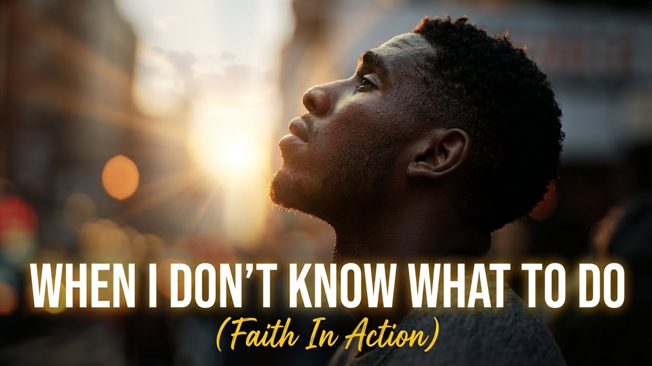 When I Don't Know What To Do (Faith In Action)