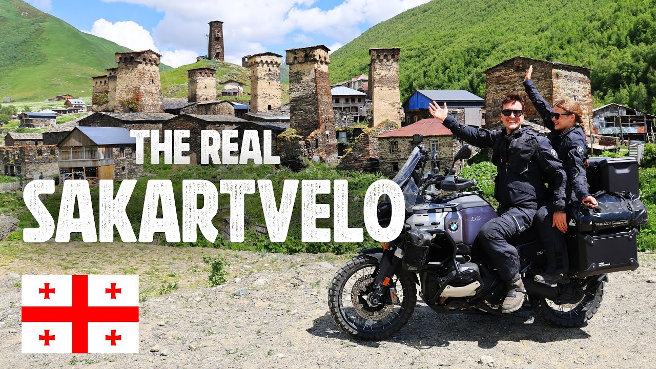 They Finally Paved THIS Road… And It’s Epic! Motorcycle Touring Georgia’s Mountains RTW [S2 EP18]