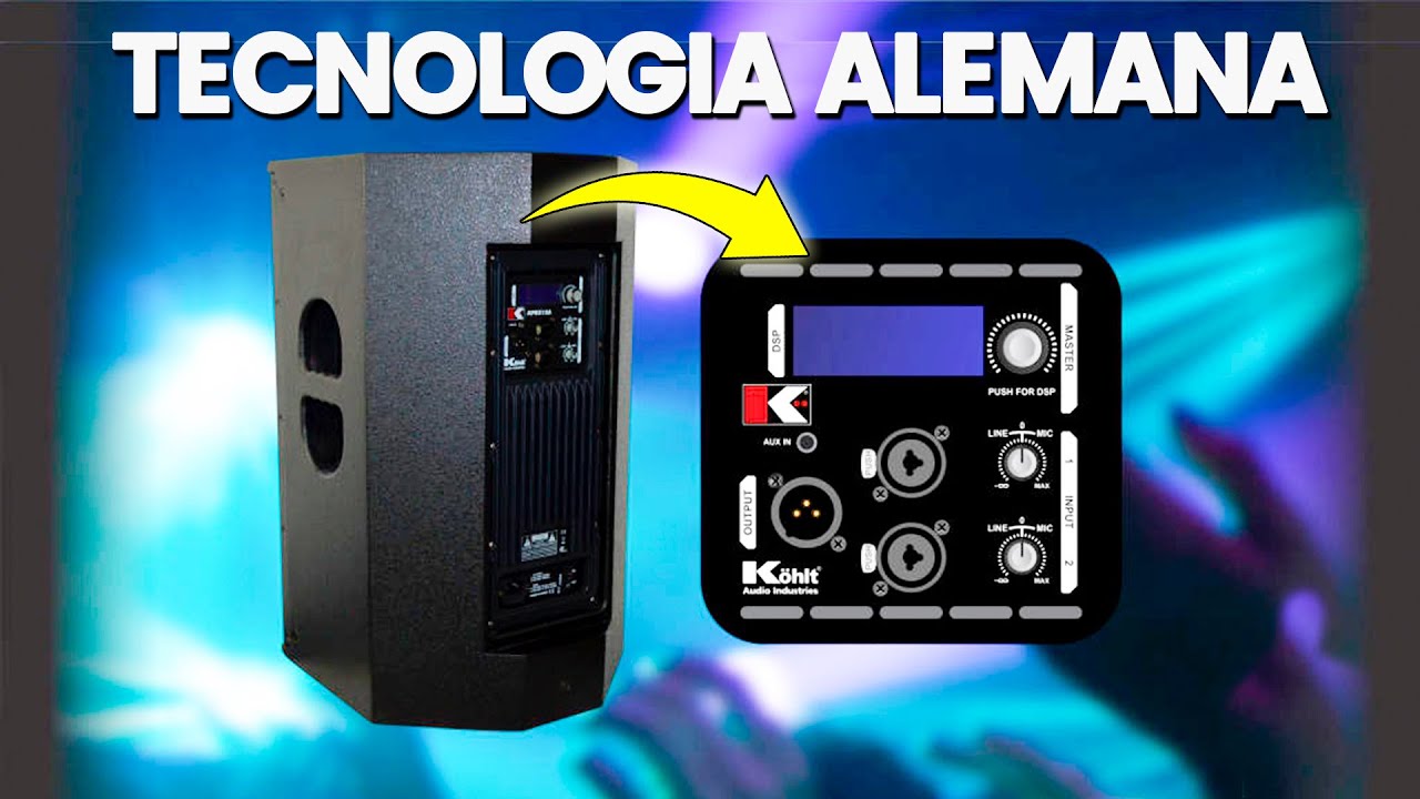 Bocina Activa Kohlt Kpex 10A / Excelente Producto