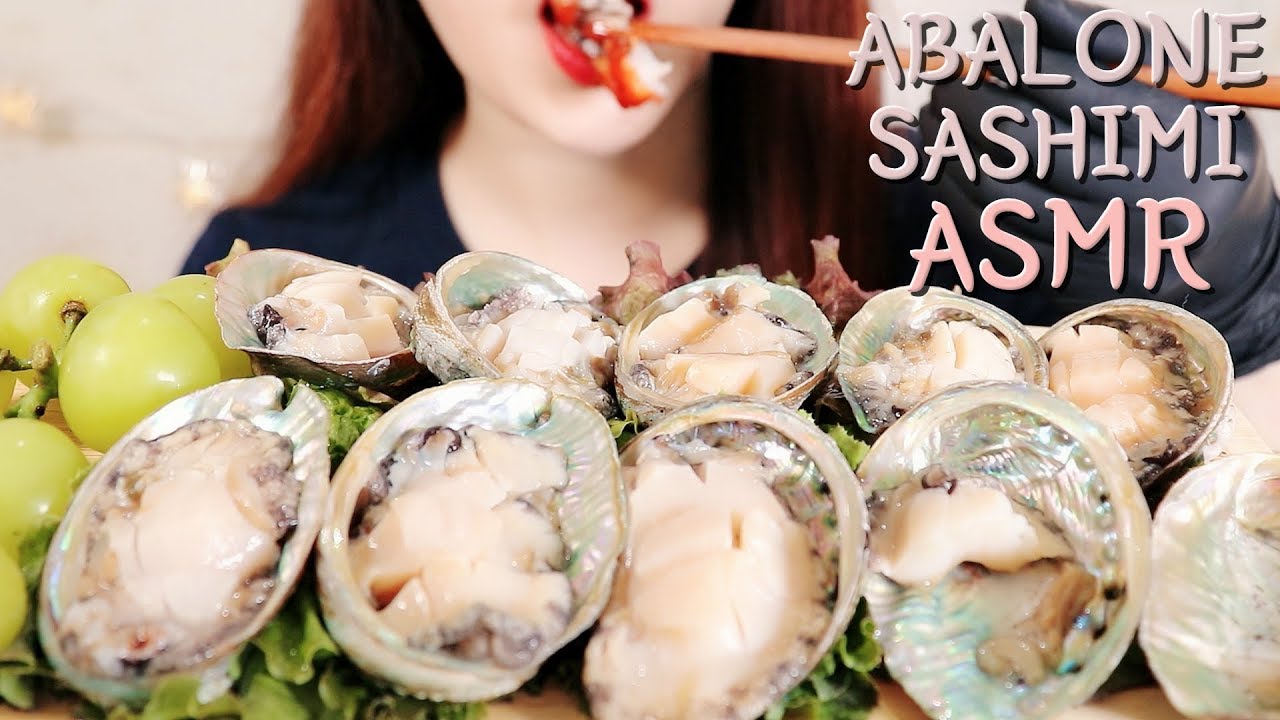 오도독 전복회 * ABALONE SASHIMI *ASMR NO TALKING EATING SOUNDS MUKBANG [Jisoo ASMR 지수]