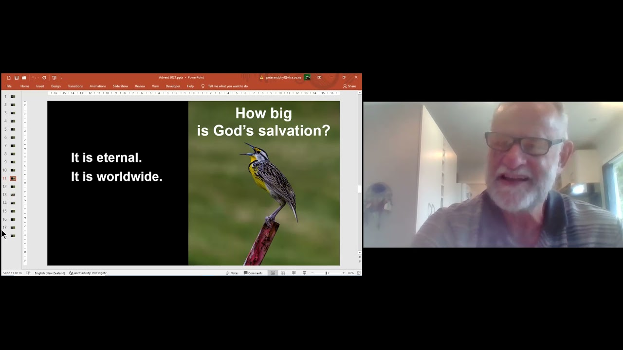 12.12.2021 Peter Kirkpatrick - advent message