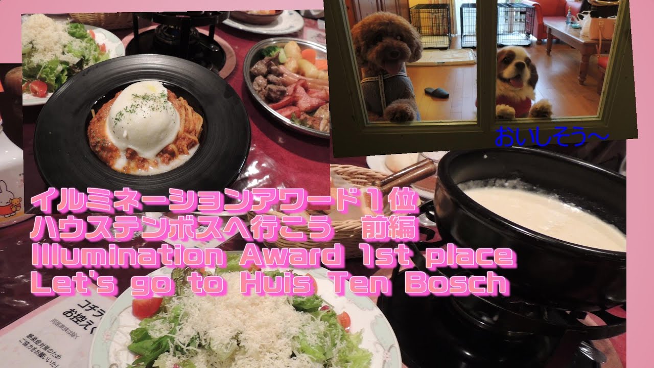 ＃7 イルミネーションアワード１位　ハウステンボスへ行こう前編　Illumination Award 1st Place Let's go to Huis Ten Bosch Part 1