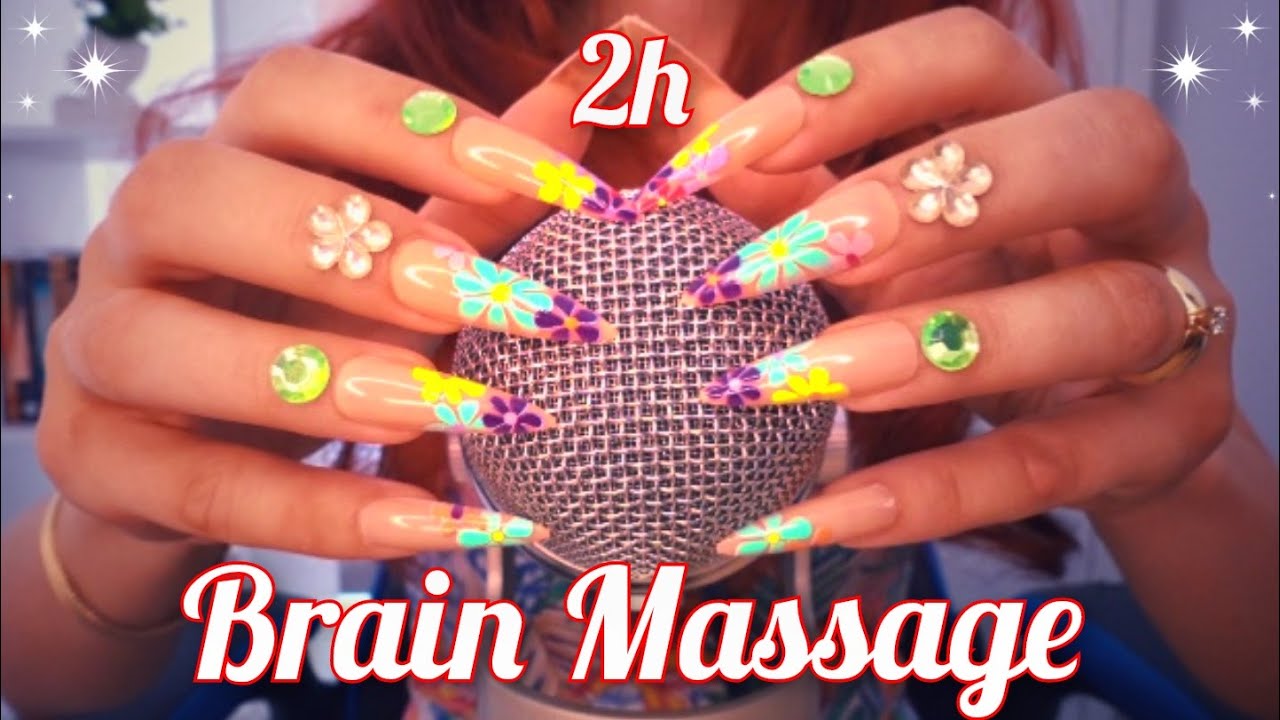 ASMR BRAIN Massage 🌟Mic Scratching, Mic Tapping, Sponges Sounds, Crunchy Sounds, Plastic Wrap & more