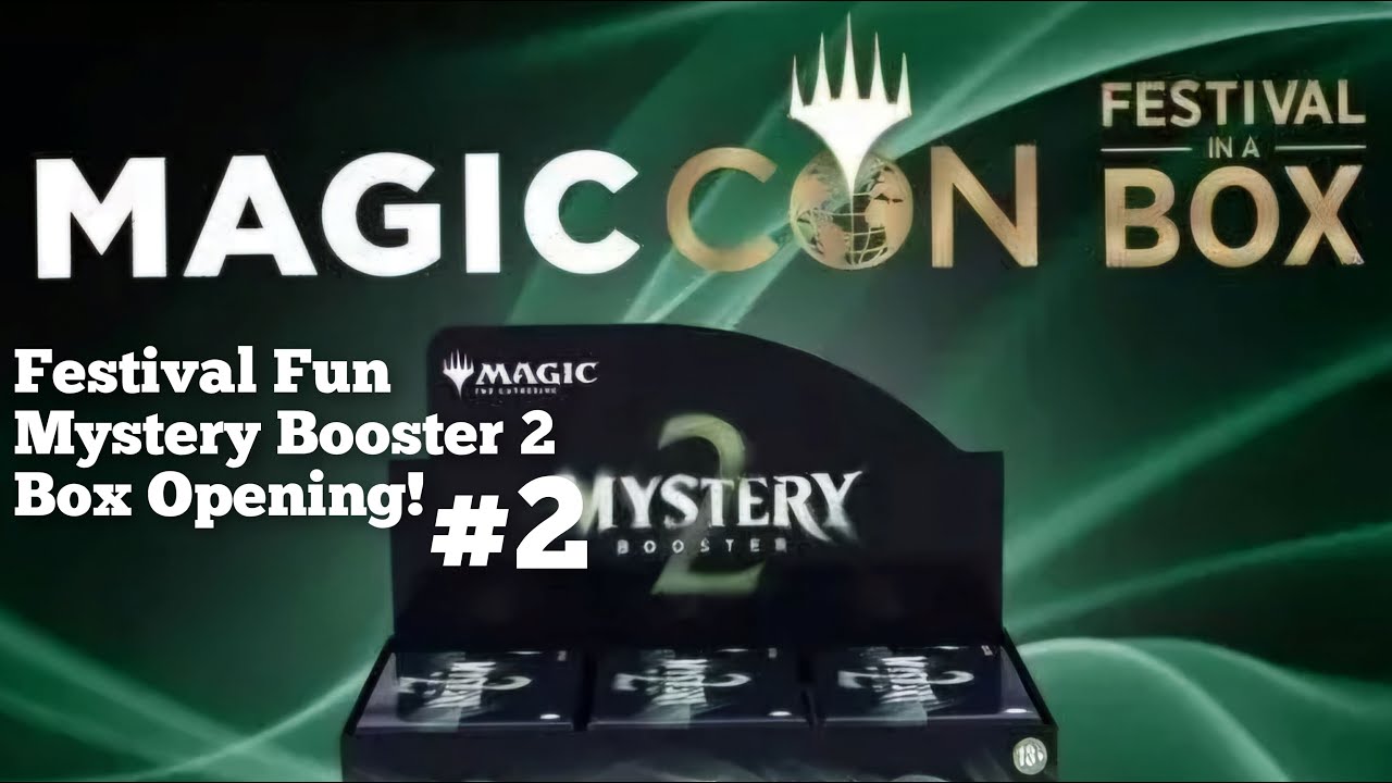 Festival in a Box.  Mystery Booster 2 unboxing #2