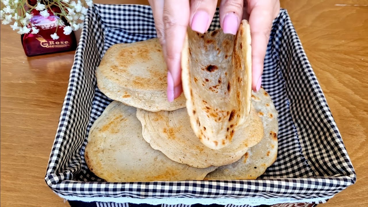 Quick Flatbread Recipe With No Knead & No Yeast!