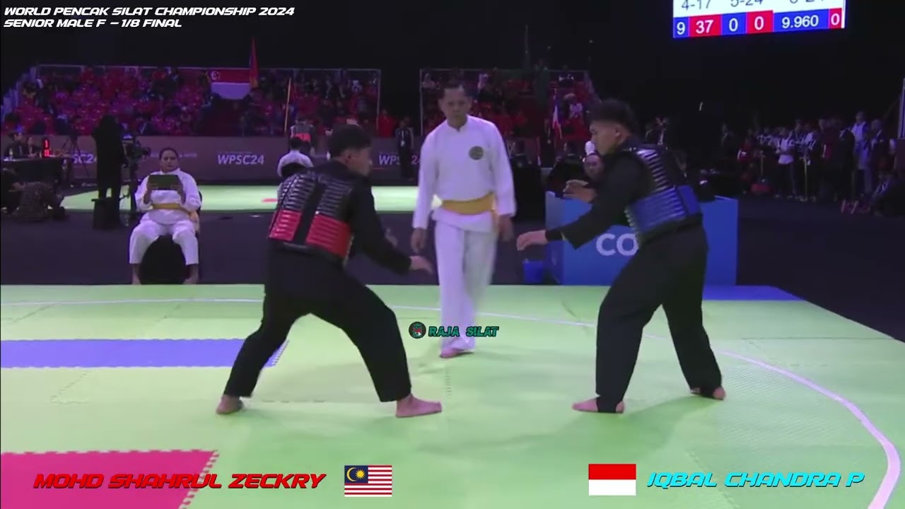 Indonesia (IQBAL CHANDRA) vs Malaysia (MOHD SHAHRUL) | Kelas F Putra Kejuaraan Dunia 2024 Abu Dhabi