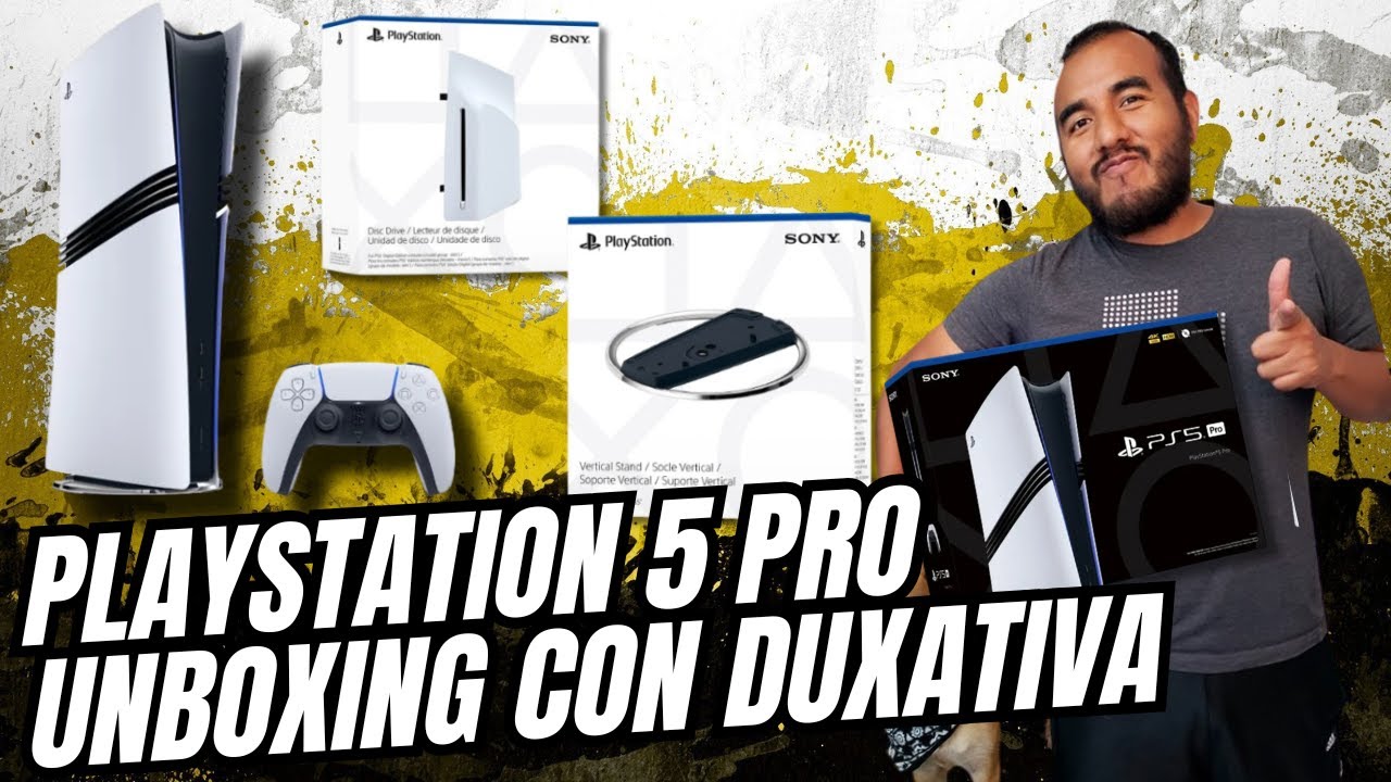 Unboxing Completo de la playstation 5 PRO y Todos sus Accesorios