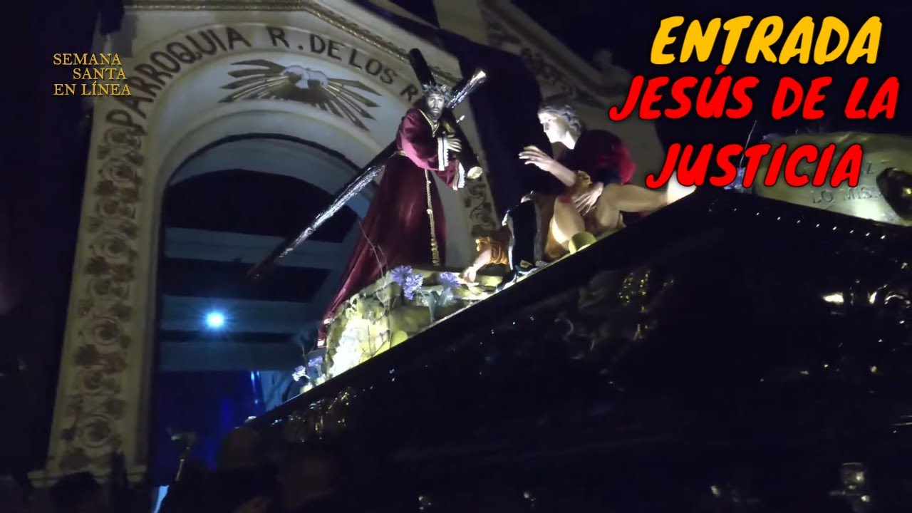 JESÚS DE LA JUSTICIA  ENTRADA  Procesión  MIERCOLES DE CENIZA  TEMPLO EL CALVARIO 2025