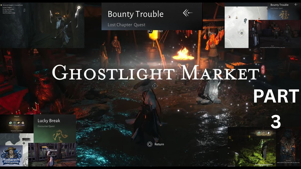 WHERE WINDS MEET Walkthrough Gameplay Part 3 - Ecounter Lucky Break - Bounty Trouble Lost Chapter