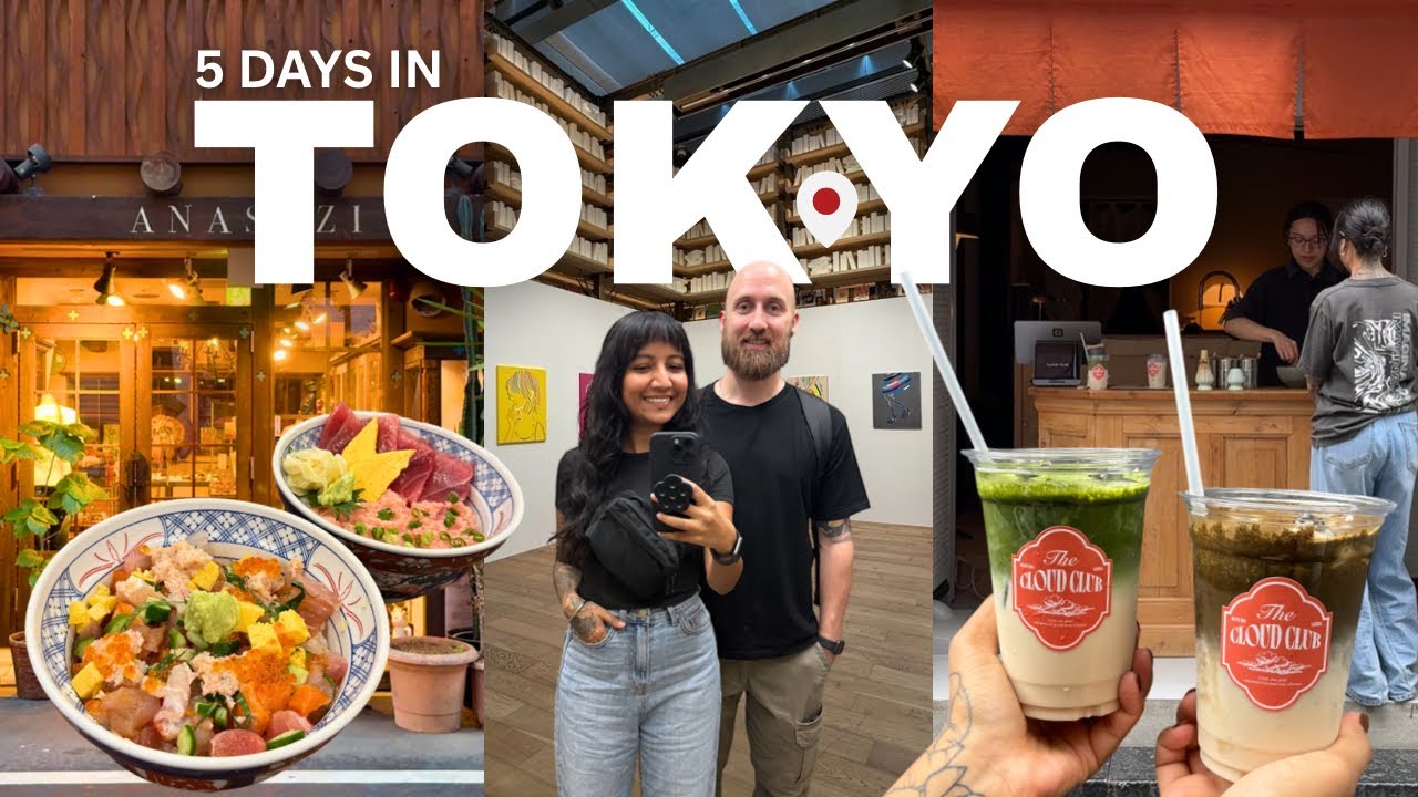 5 days in Tokyo, Japan! 🇯🇵 Tokyo's best shopping, cafes, and food spots (Tokyo travel vlog)