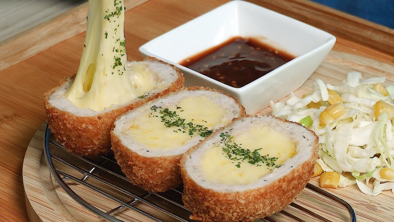 котлета из свинины с сыром (Изумительные рецепты корейской кухни)