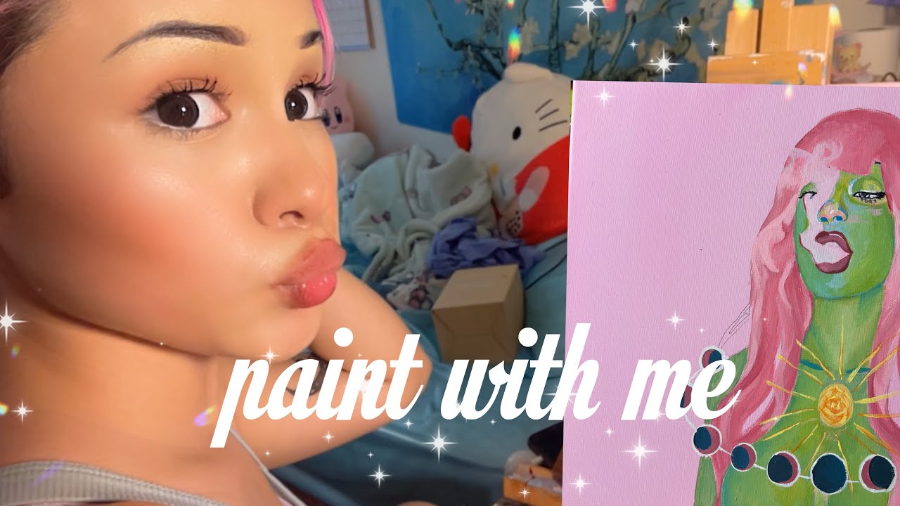 When you give a girl a paintbrush , a mic, and a dream