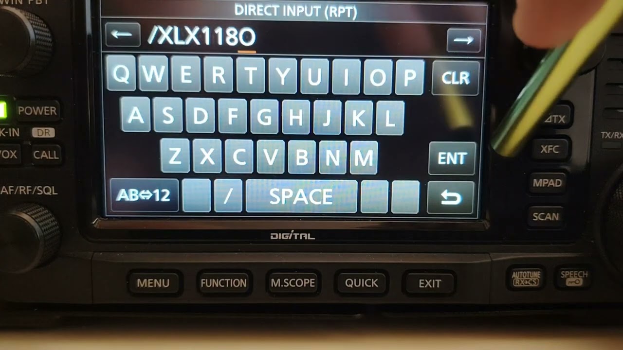 Approfondimento sulla configurazione del DSTAR terminal Mode Icom Ic705 -9700 XLX118