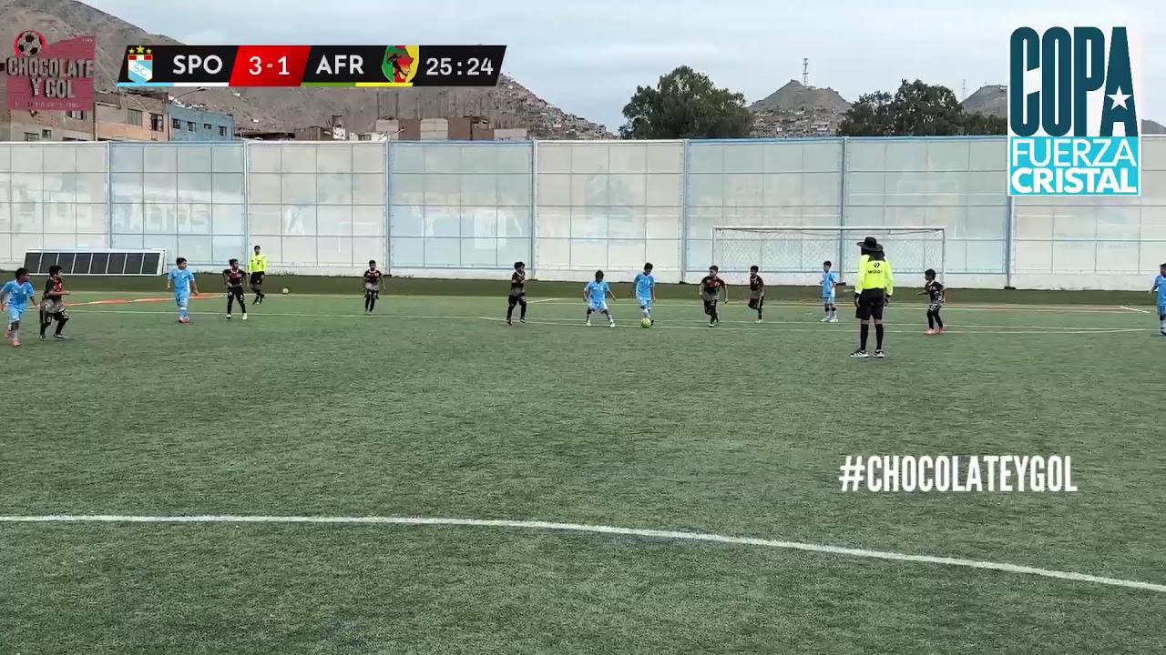 COPA FUERZA CRISTAL | FASE ORO | SC CHIMBOTE VS AFRICA GOOOL | CAT. 2016