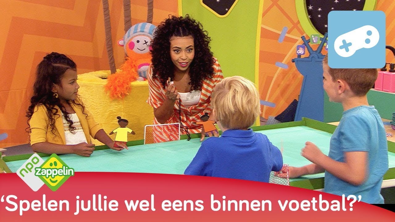 VINGERVOETBAL SPELEN | Zin in Zappelin | NPO Zappelin