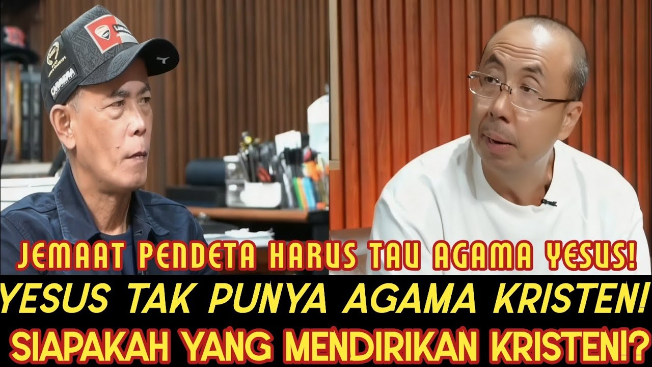 VIRAL! YESUS TAK PUNYA AGAMA KRISTEN SIAPAKAH YANG MENDIRIKAN KRISTEN!?