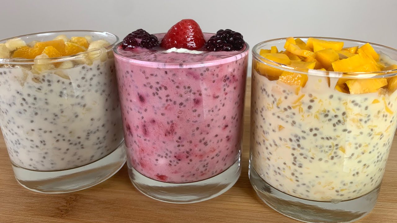 Mix Chia Seeds Greek Yogurt and your Favourite Fruit | You’ll be Addicted to this Dessert!