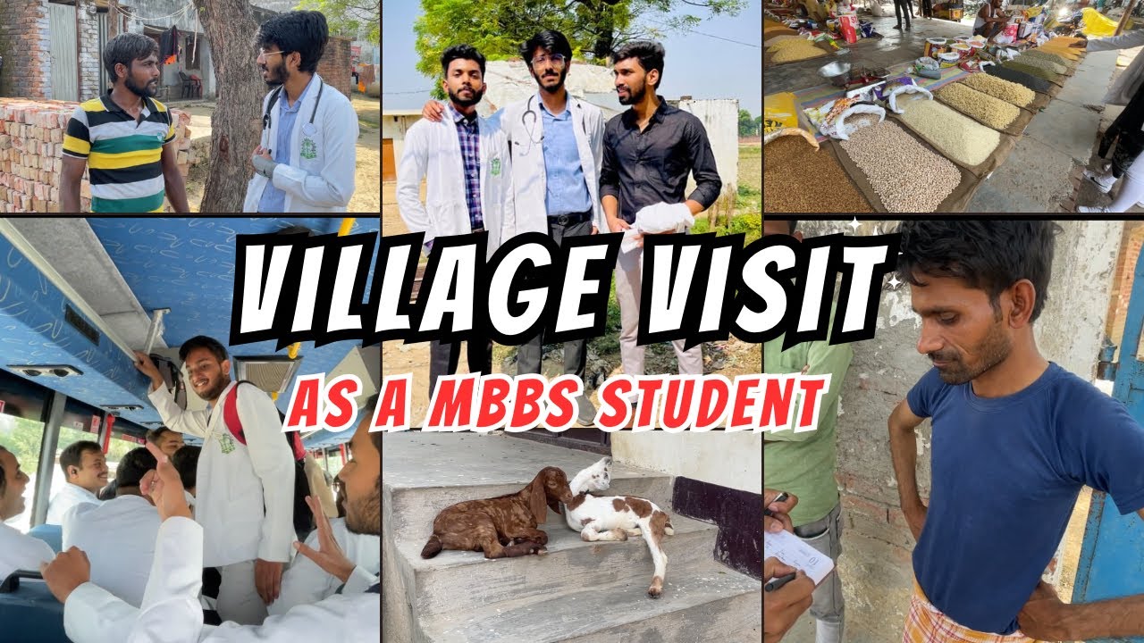 Family Adoption program in MBBS | village visit 😍#mbbs #neet #medicalcollege #vlog