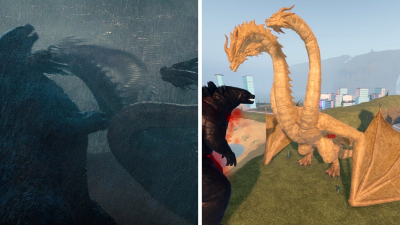 MONSTER ZERO GHIDORAH (Melhores Cenas) Kaiju universe VS Godzilla: King of the Monsters