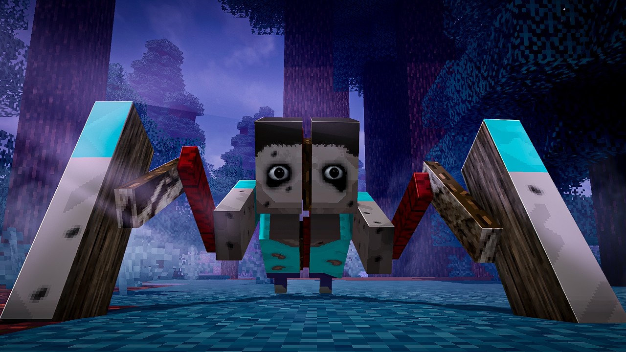 Esse mod de Terror BIZARRO vive nas florestas do Minecraft...