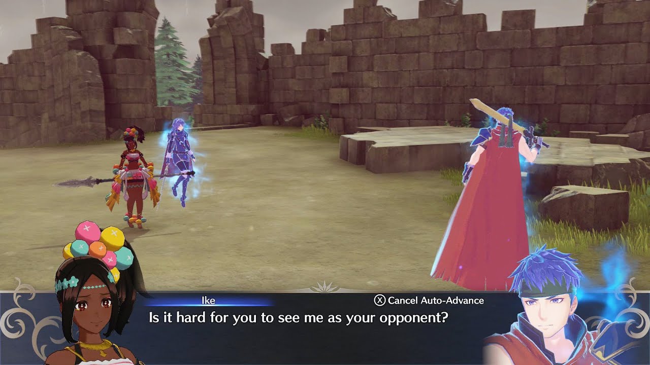 Fire Emblem: Engage - Alear & Timerra vs Emblem Ike Unique Dialogue