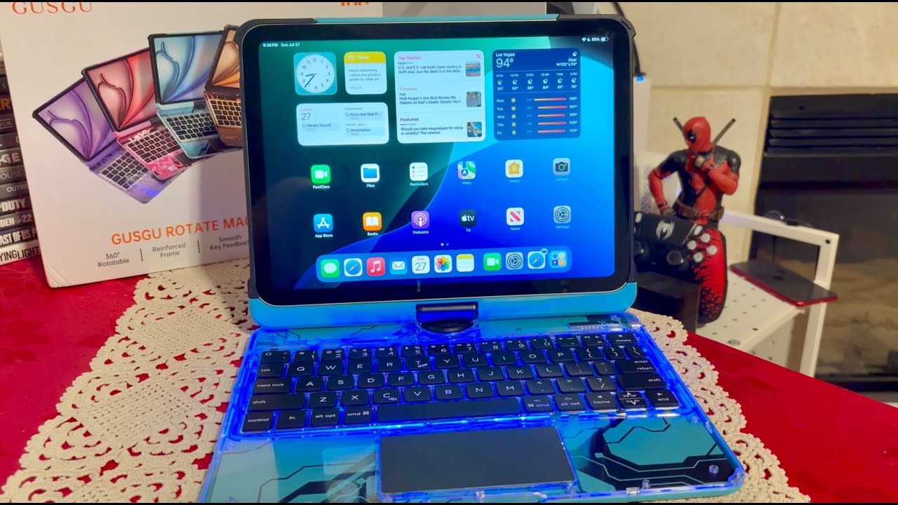 Seriously, This GUSGU iPad Keyboard Case is a Game-Changer