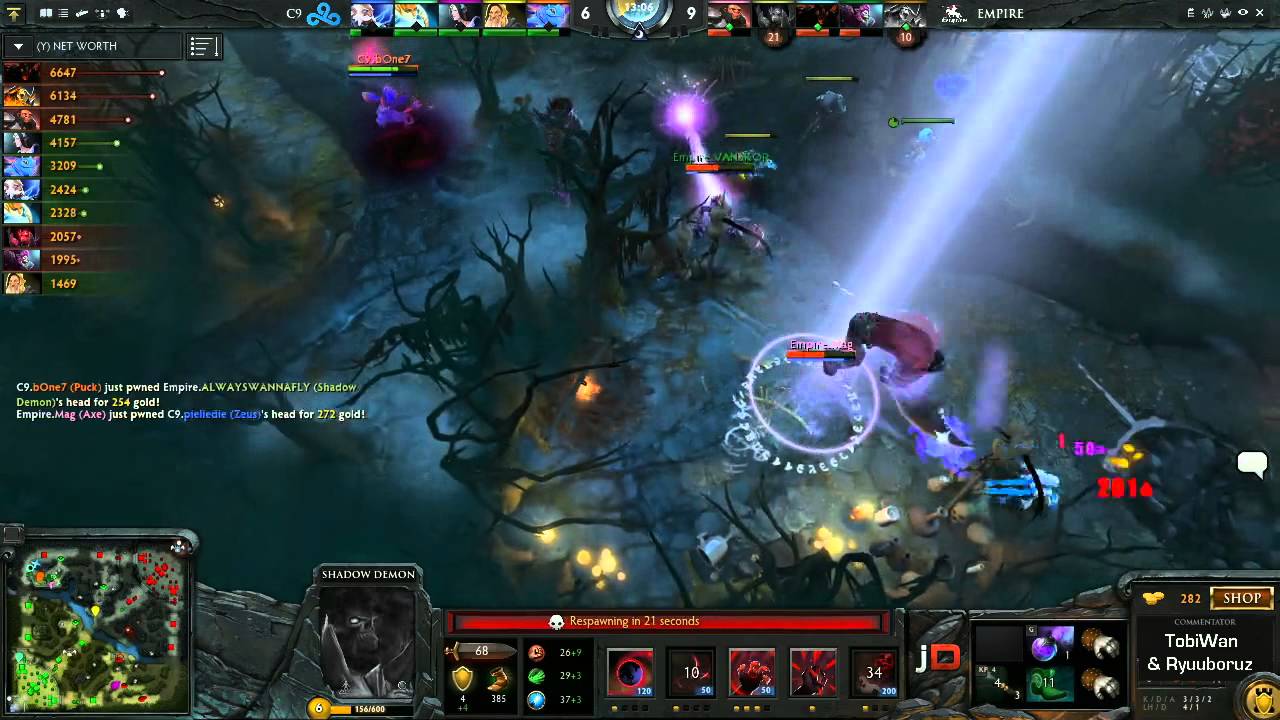 Team Empire vs Cloud 9 Game 1 - joinDOTA League EU Grand Final - TobiWan & Ryuuboruz
