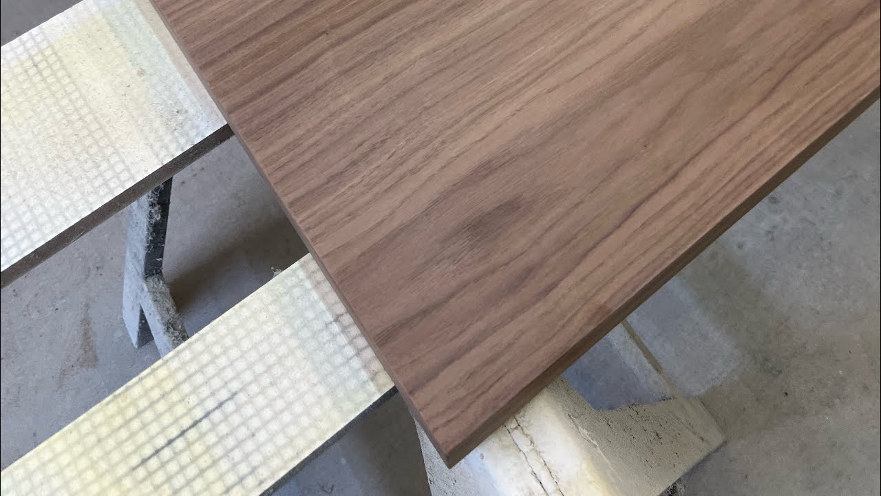 CÓMO ENCHAPAR SUPERFICIES DE MDF CON MADERA NATURAL