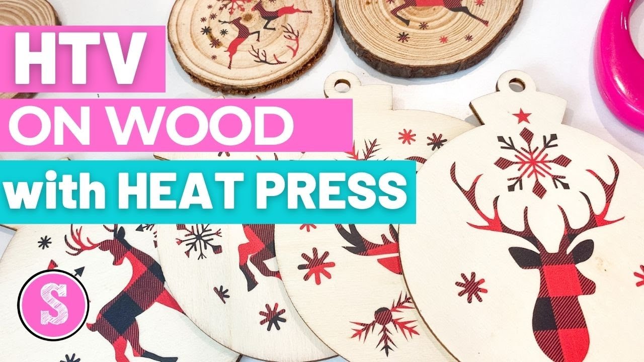 😍 HTV on Wood with a Heat Press: Tips and Tricks