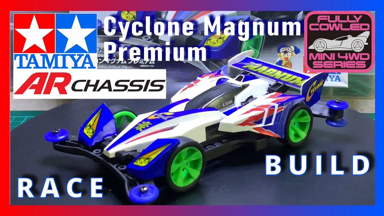 How to Build Tamiya Mini 4WD AR Chassis Cyclone Magnum