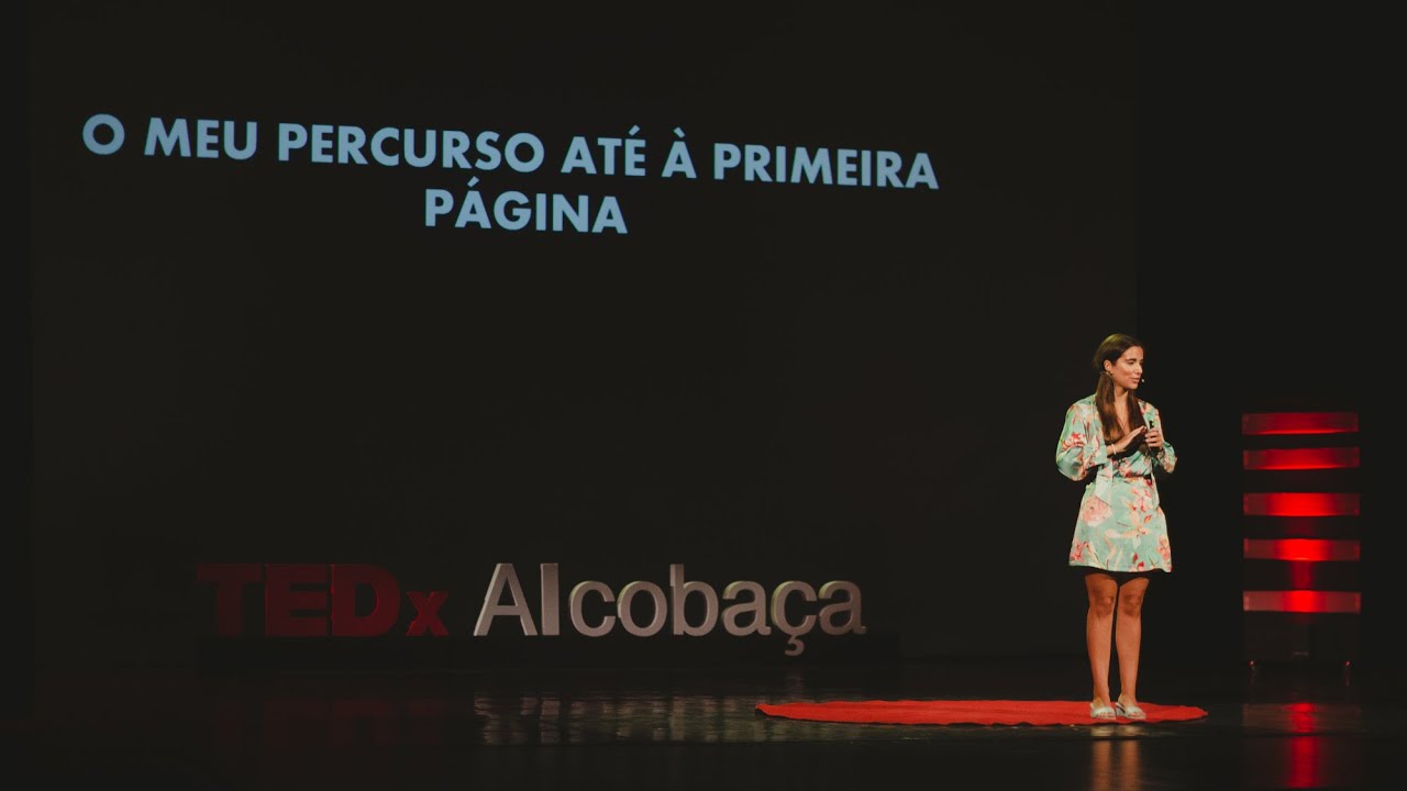 Preencher uma página em branco | Maria Francisca Gama | TEDxAlcobaca