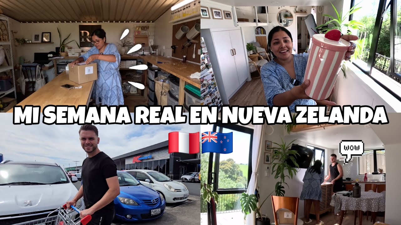 Mi rutina real viviendo en Nueva Zelanda 🇳🇿 🇵🇪 Terminó mal!