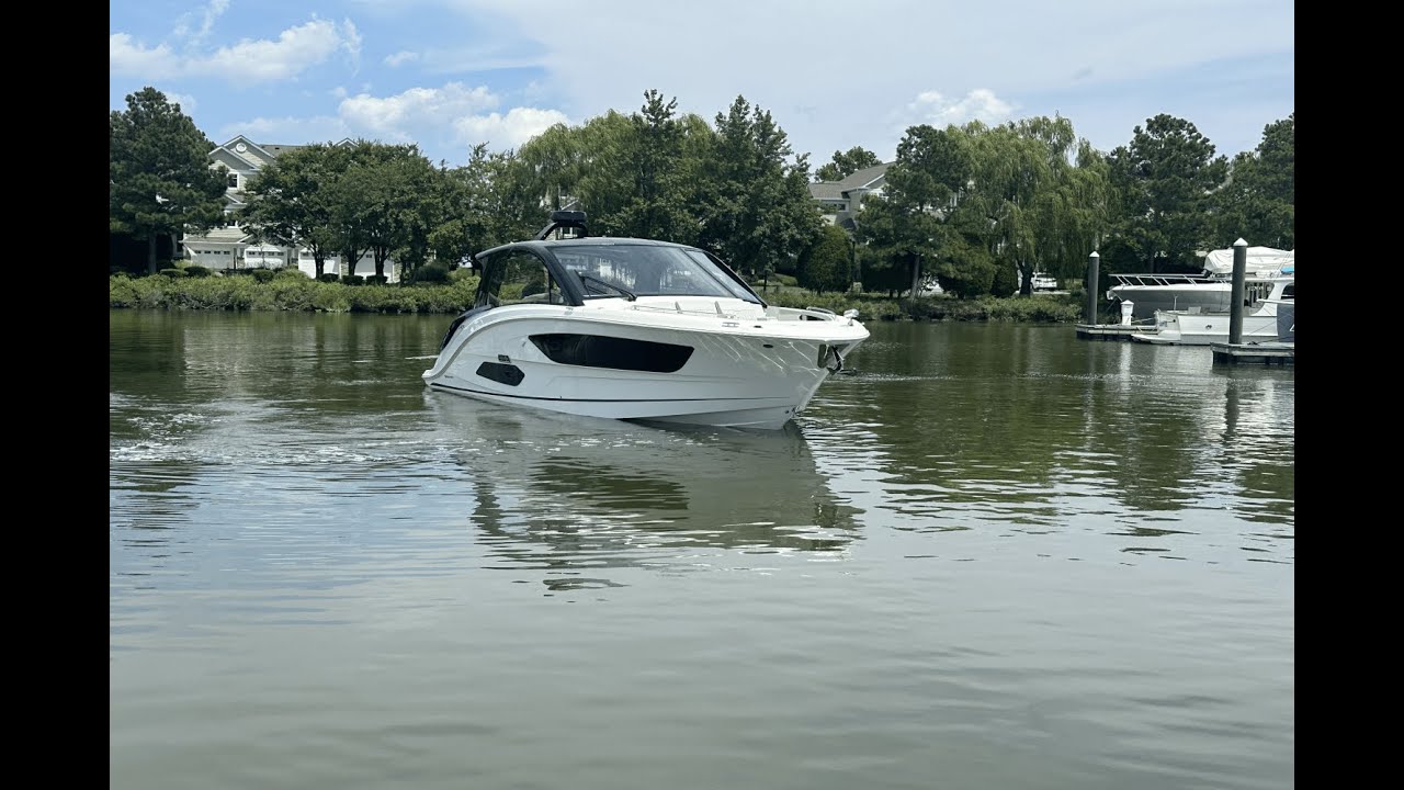 Available Now! 2025 Sea Ray Sundancer 370 Outboard Boat For Sale at MarineMax Kent Island, MD