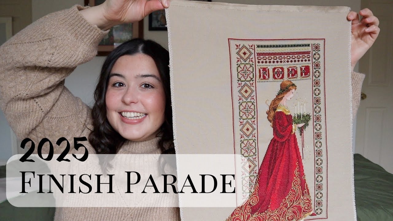 2025 Cross Stitch Finish Parade | 37 finishes in one year!