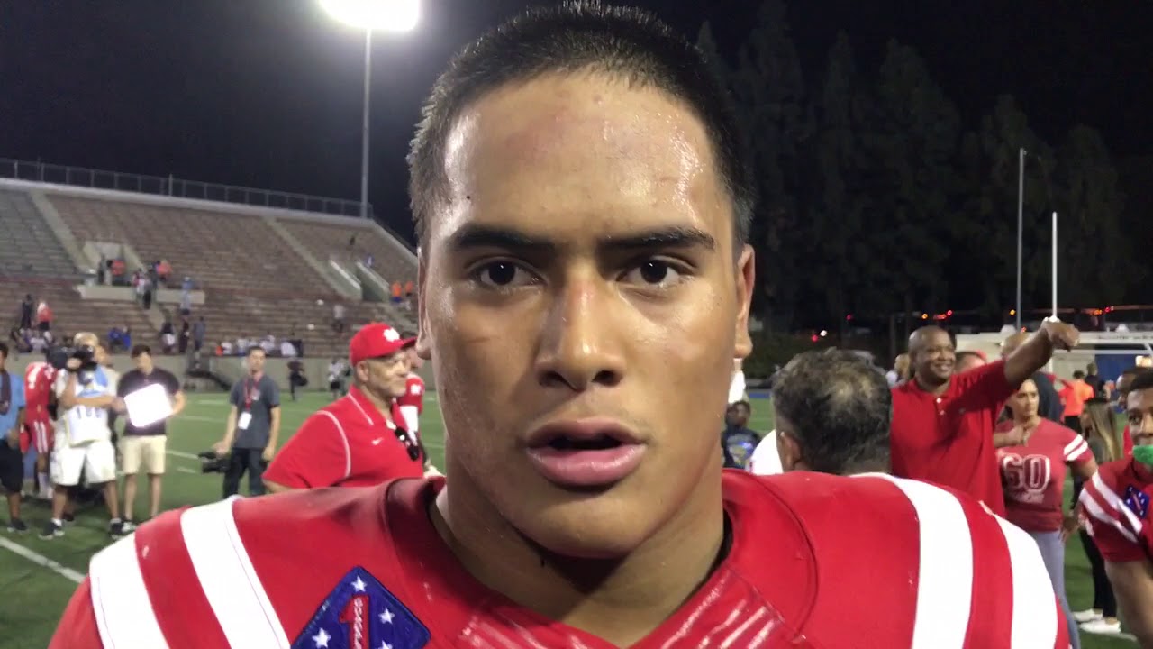 Mater Dei LB Solo Tuliaupupu has three official visits in mind