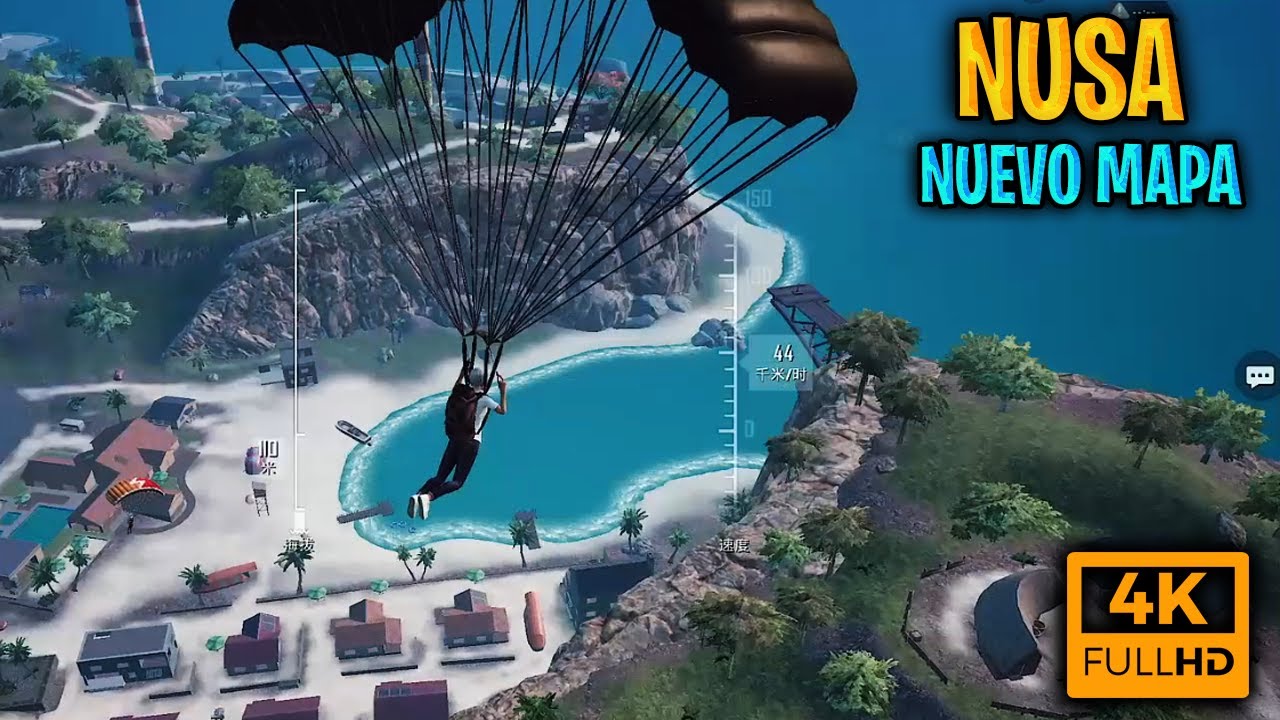 &iexcl;ENSE&Ntilde;AMOS EL NUEVO MAPA DE PUBG MOBILE *NUSA* EN ULTRA HD MAXIMOS GRAFICOS!